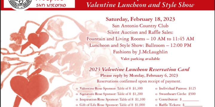 Valentine’s Luncheon and Style Show