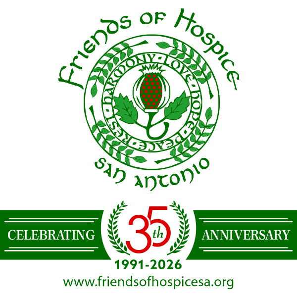 Friends of Hosopice Membership Drive 35th Anniversary Sticker